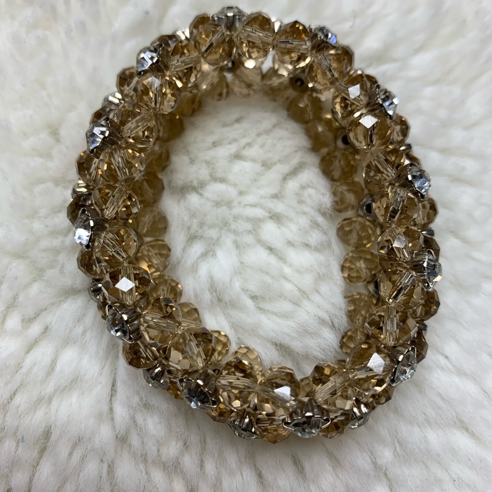 Crystal stretch bracelet